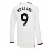 Manchester City Erling Haaland #9 Replika Borta matchkläder 2023-24 Långa ärmar